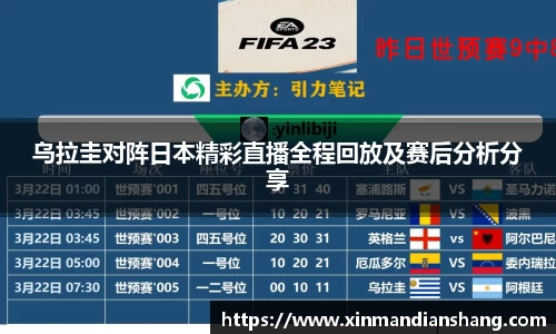 乌拉圭对阵日本精彩直播全程回放及赛后分析分享